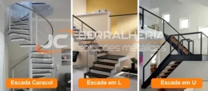 imagem modelos de escada