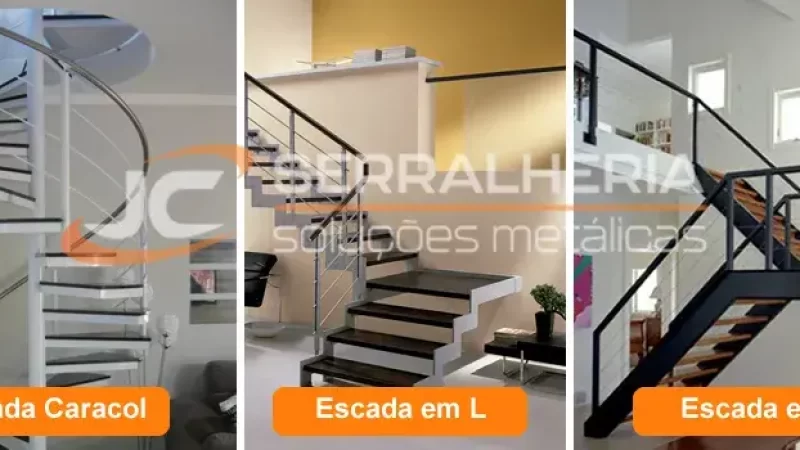 imagem modelos de escada